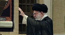 ورود رهبر انقلاب به حسینیه امام خمینی و آغاز دیدار نمایندگان مجلس دوازدهم