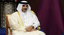 صحنه های جالب/به وجد آمدن امیر قطر برای پیروزی ایران