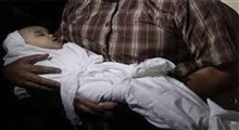 لالایی دردناک پدر فلسطینی برای طفل خرسالش
