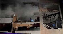 لحظه حمله اسرائیل به محل استقرار شهید العاروری