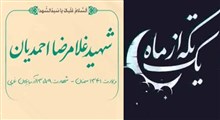مجموعه یک تکه از ماه/شهید غلامرضا احمدیان
