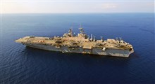شناسایی شناور نیروی دریایی ارتش آمریکا در ورودی تنگه هرمز