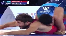 صعود قهرمانانه دلخانی به فینال با شکست حریف آذربایجانی