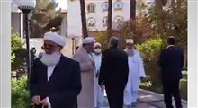 جمعی از علمای اهل سنت زاهدان با حجت الاسلام علی اکبری دیدار کردند