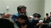 مداحی میثم مطیعی در منزل شهید احسان کربلایی پور