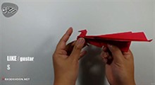 آموزش ساخت هواپیمای اوریگامی 1