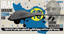 روسیه توان ساخت پهپادهایی همچون "مهاجر 10" را ندارد!