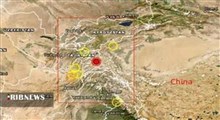 ویدیوی منتشر شده از شدت زلزله در تاجیکستان!