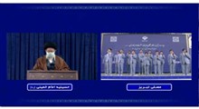 اجرای سرود در مصلای امام خمینی (ره) تبریز