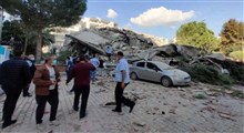 شهادتین گفتن مرد ترکیه ای در هنگام زلزله!