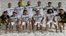 هم‌خوانی سرود ملی ایران توسط بازیکنان باغیرت تیم ملی فوتبال ساحلی!