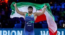 پیروزی کشتی گیر ایران در مصاف با حریف قزاقستانی با نتیجه 11 بر صفر