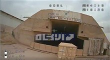 لحظه اصابت دقیق پهپاد به پایگاه «ویکتوریا» در بغداد