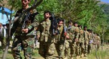 نیروهای مسلح پنجشیری در کوه‌ها و مناطق استراتژیک