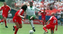 گل مارادونایی ستاره عربستان در جام جهانی ۱۹۹۴