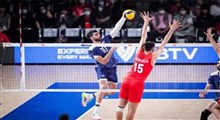 خلاصه دیدار والیبال ایران 1-3 ترکیه