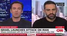 شبکه CNN از حمله هماهنگ آمریکا و اسرائیل علیه ایران خبر داد