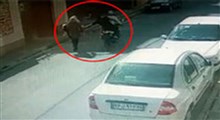 حمله وحشیانه سارقان موتورسوار به زن جوان گلستانی