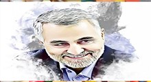 نقاشی هنرمندانه چهره سردار سلیمانی بر روی خودرو