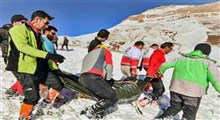 لحظه پیدا شدن یکی از کوهنوردان مفقودی در ارتفاعات ازنا لرستان