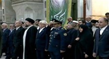 تجدید میثاق رئیس‌جمهور و اعضای دولت با آرمان‌های امام راحل