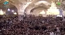 حضور و بیانات رهبر معظم انقلاب در حرم مطهر رضوی علیه السلام (تصویری - 1395/01/01)	