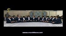 تواشیح بسیار زیبای لبیک لبیک اللهم لبیک ... (یا شهداء مناء) گروه منتخب یزد در حضور رهبر معظم انقلاب - 1395/03/18