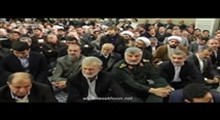 بیانات رهبر معظم انقلاب در دیدار جمعی از مداحان اهل بیت به‌مناسبت ولادت حضرت زهرا سلام الله علیها-تصویری