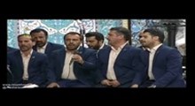 همخوانی بسیار زیبای گروه همخوانی محمد رسول الله در حضور رهبر معظم انقلاب