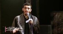 کربلایی حسین طاهری - شب هشتم محرم 94- از زمین دلکنده و با سر به میدان آمده(شعرخوانی)