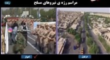لحظه تیراندازی و حمله تروریستی اهواز در مراسم رژه - 31 شهریور 97