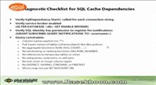 12.Caching _ Diagnostic checklist for SQL cache dependencies