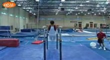 آموزش ژیمناستیک _ back uprise to handstand 