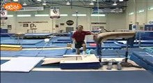 آموزش ژیمناستیک _ layout back flip 