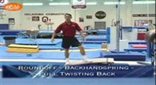 آموزش ژیمناستیک _ roundoff.backhandspring fulltwisting back