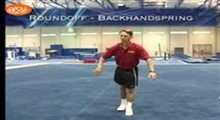 آموزش ژیمناستیک _ roundoff.backspring 