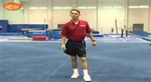 آموزش ژیمناستیک _ front hand springs 