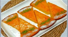 کیک زعفرونی خوشمزه/ آموزش شیرینی پزی