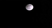 ماه گرفتگی در تهران، قزوین و بیرجند