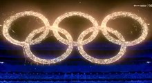 نورافشانی زیبا در مراسم اختتامیه المپیک