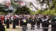 اجرای سرود سلام فرمانده توسط نوجوانان رزمی کار مالزی