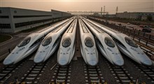 رونمایی از قطار فوق سریع چین با سرعت ۶۰۰ کیلومتر در ساعت!