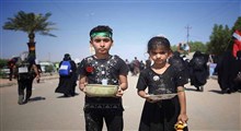 آموزش پذیرایی به کودکان عراقی در مهد کودک