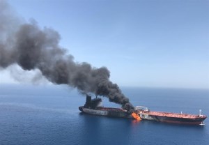 افشاگری درباره عامل انفجار  دو نفتکش‌ در دریای عمان