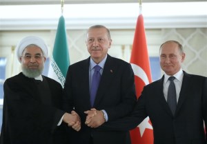 بیانیه مشترک روسای جمهور ایران، روسیه و ترکیه: هیچ اقدامی نباید تمامیت ارضی سوریه را تضعیف کند