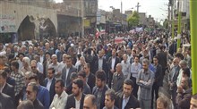 راهپیمایی مردم بصیر و آگاه دزفول در محکومیت آشوب های اخیر