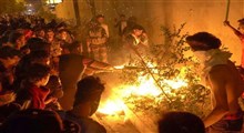 حمله آشوب گران به کنسولگری ایران در نجف اشرف