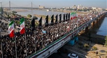 گزارش تصویری تشییع اهواز | استقبال بی نظیر خوزستانی ها از سردار سلیمانی و همرزمانش