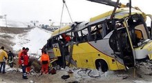 7 کشته و ۳۱ زخمی بر اثر واژگونی یک دستگاه اتوبوس در محور کرمان- بردسیر + اسامی مصدومان