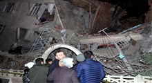 وقوع زلزله ای شدید در شرق ترکیه / افزایش تلفات به 18 کشته و 550 زخمی